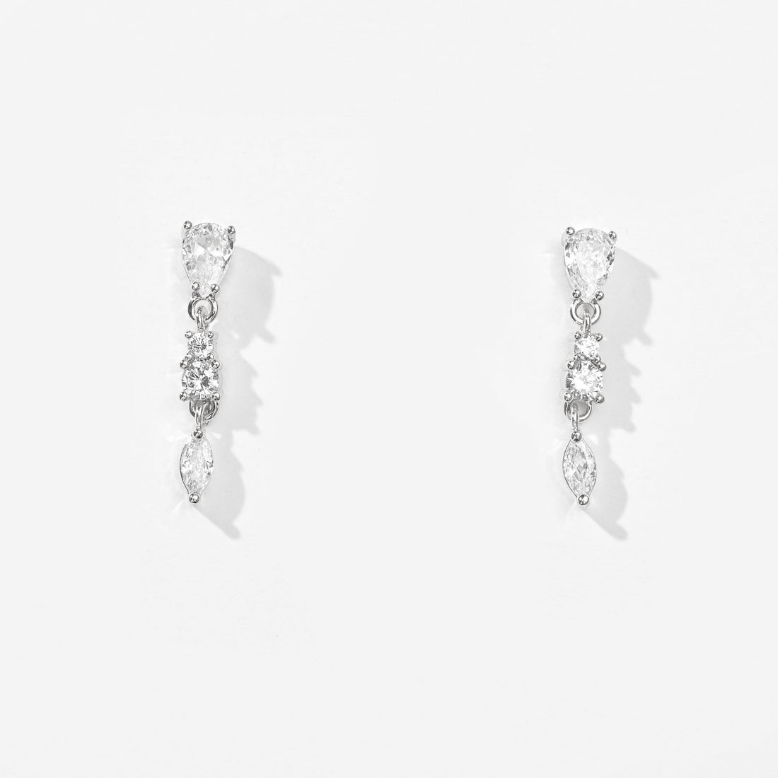 Rumi Dangle | Silver