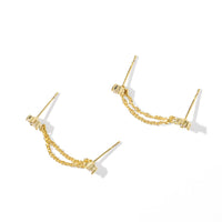 Kareena Double Studs | Gold