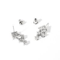 Eileen Cascade Dangles | Silver