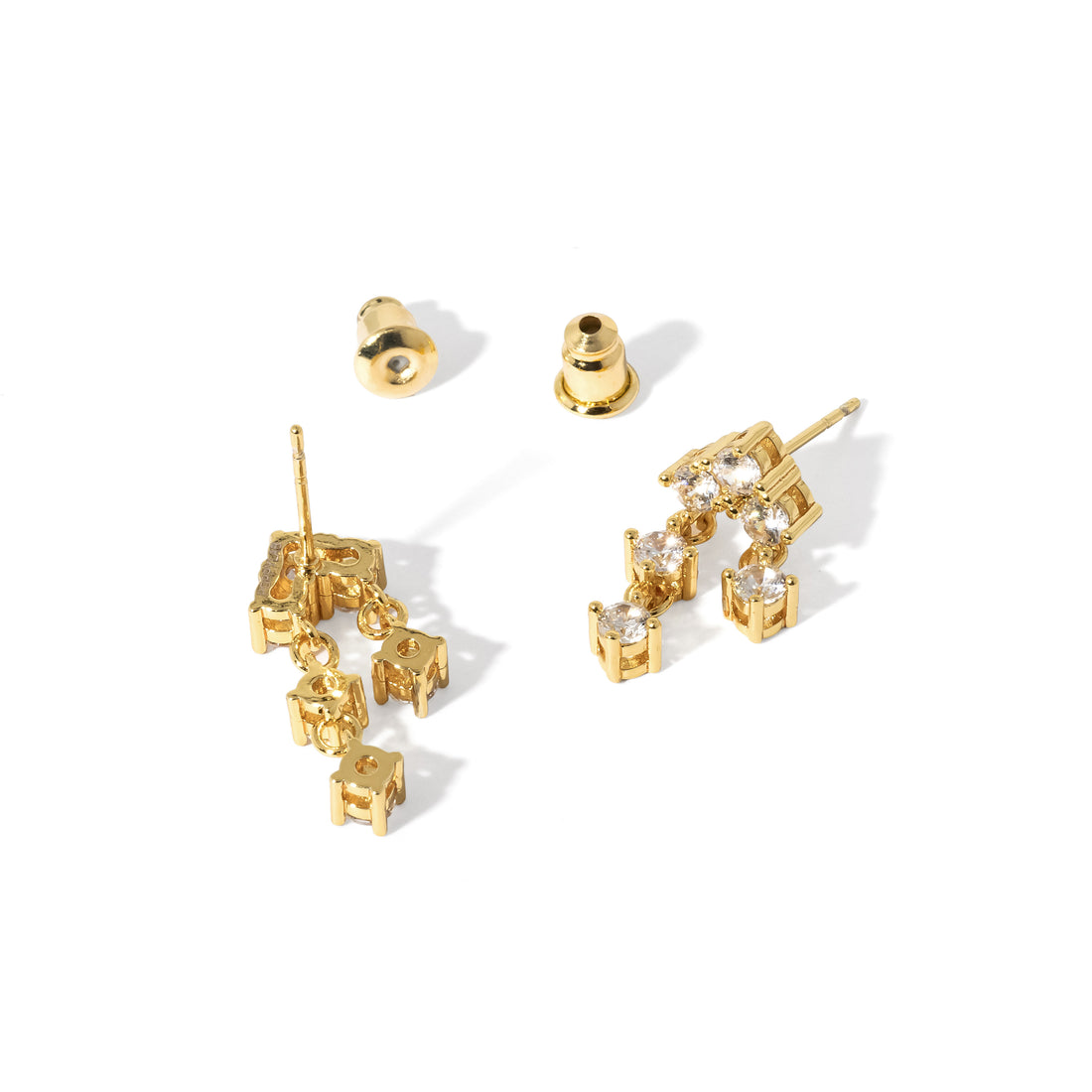 Eileen Cascade Dangles | Gold