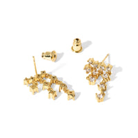 Kaela Waterfall Studs