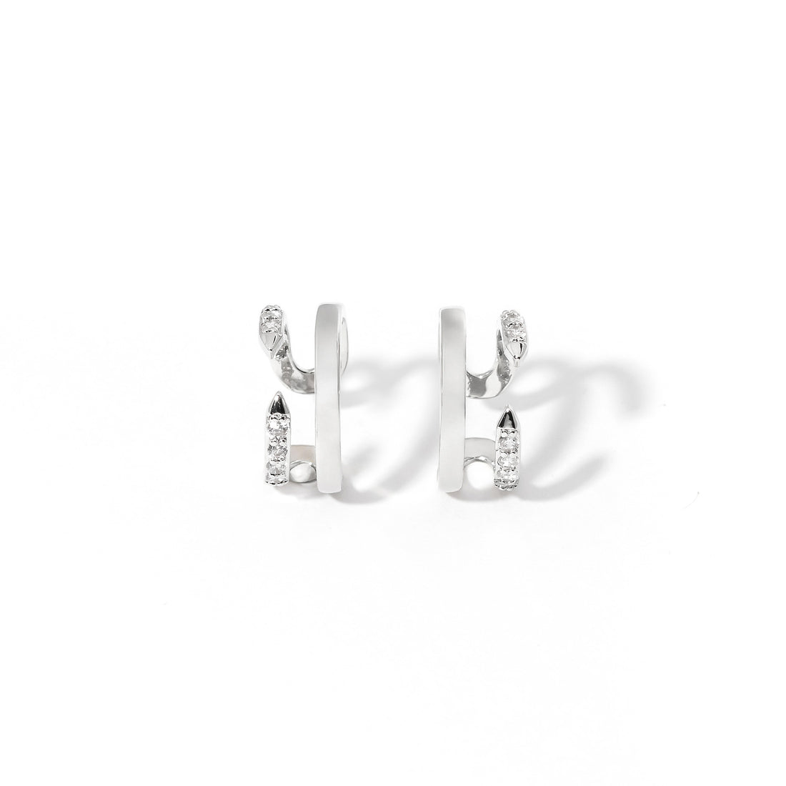 Eva Ear Cuffs | Silver