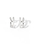 Eva Ear Cuffs | Silver