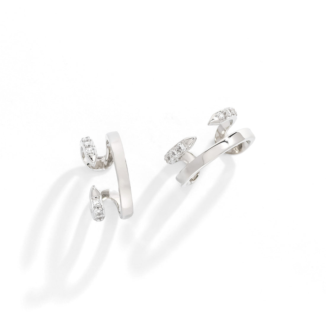 Eva Ear Cuffs | Silver