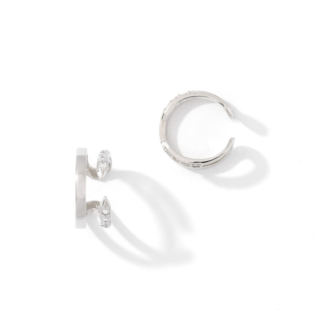 Eva Ear Cuffs | Silver