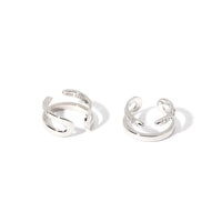 Eva Ear Cuffs | Silver