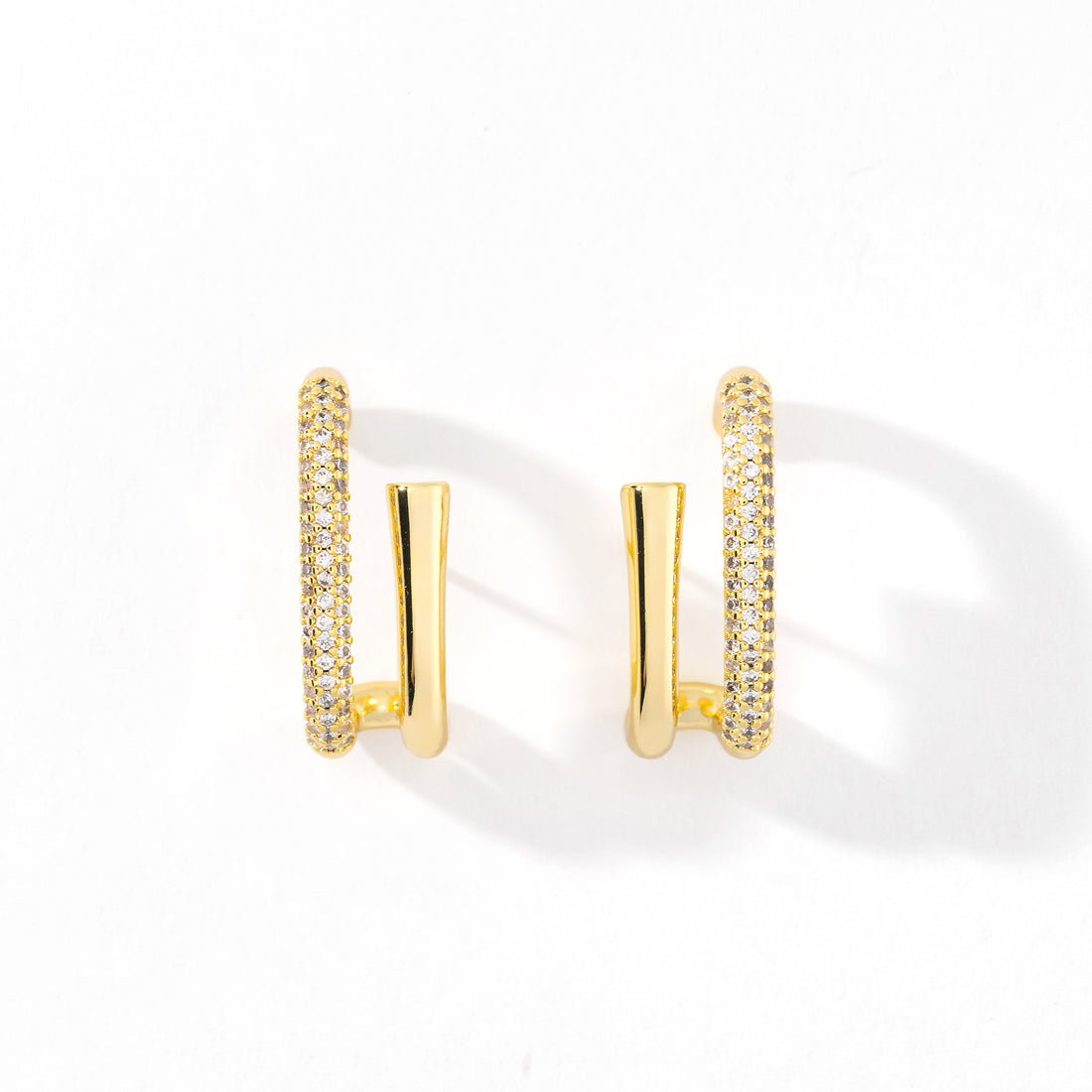 I See Double Pave Studs
