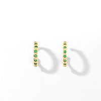Pippa Cuffs | Emerald Gold