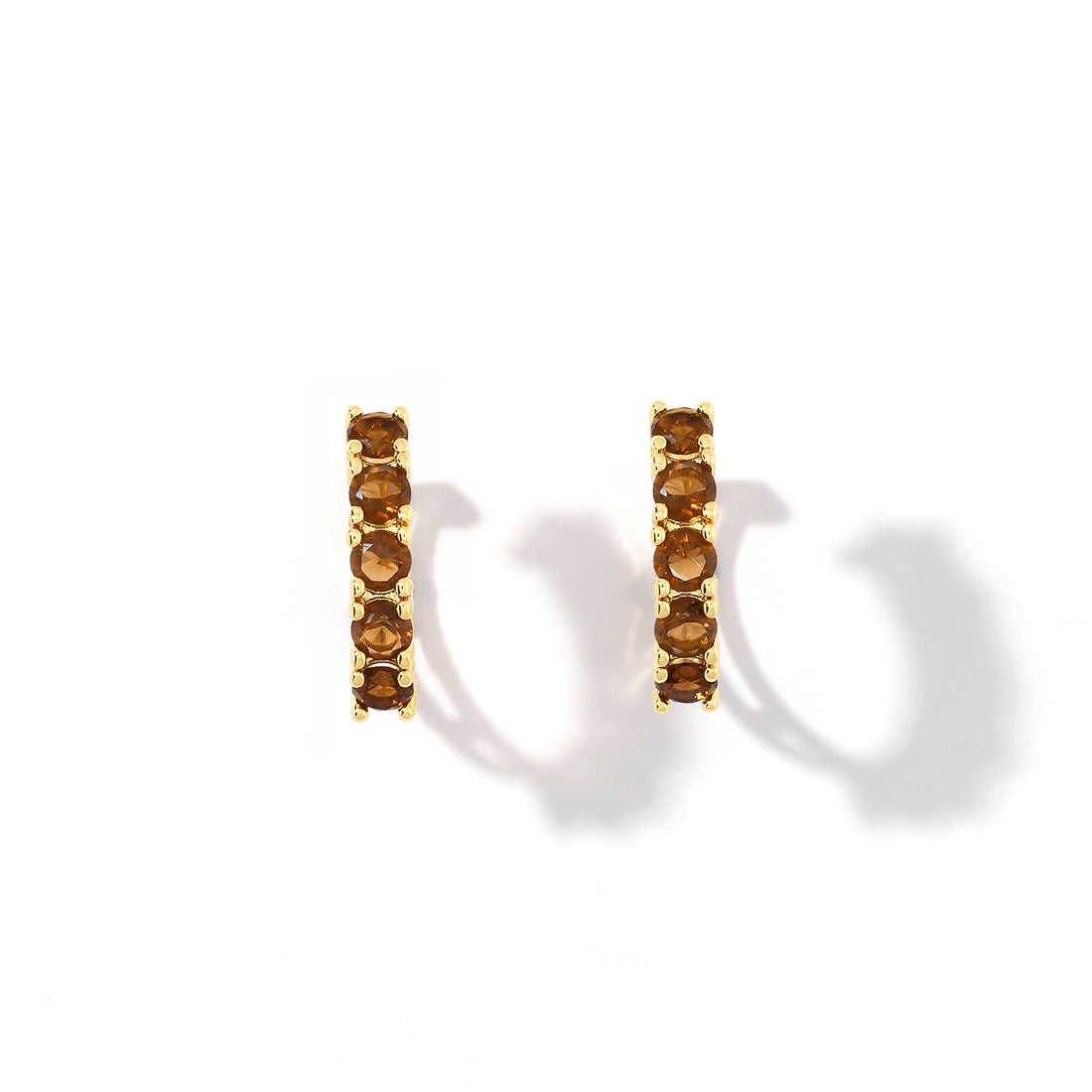 Kelly Cuffs | Manhattan Brown Gold