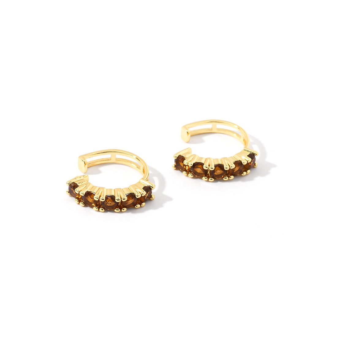 Kelly Cuffs | Manhattan Brown Gold