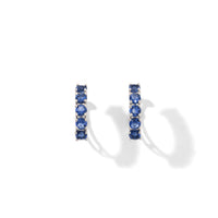 Kelly Cuffs | Sapphire Silver