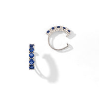 Kelly Cuffs | Sapphire Silver