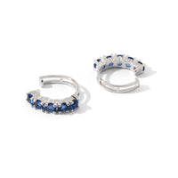 Kelly Cuffs | Sapphire Silver