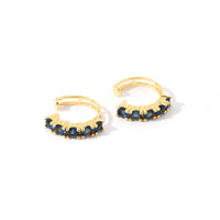 Kelly Cuffs | Sapphire Gold