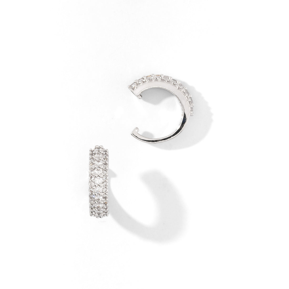 Hazel Cuffs | Silver