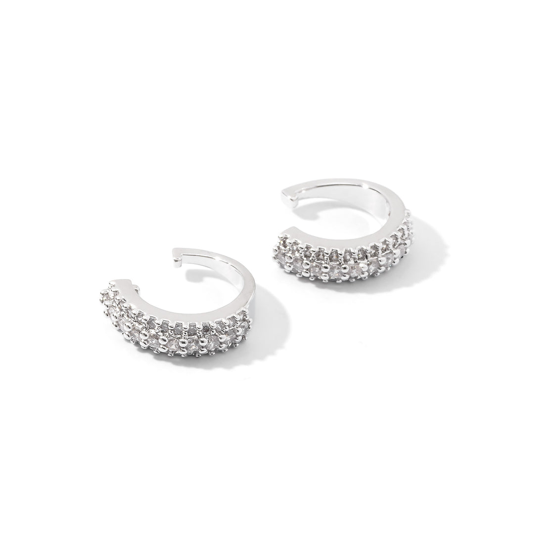 Hazel Cuffs | Silver