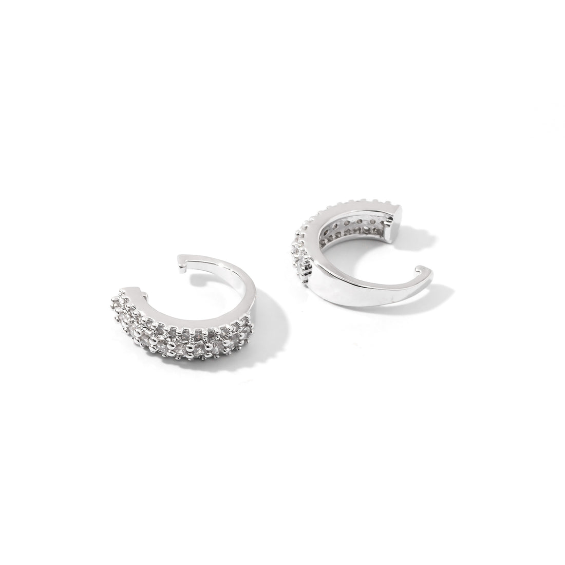 Hazel Cuffs | Silver