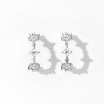 Orkid Hoops | Silver