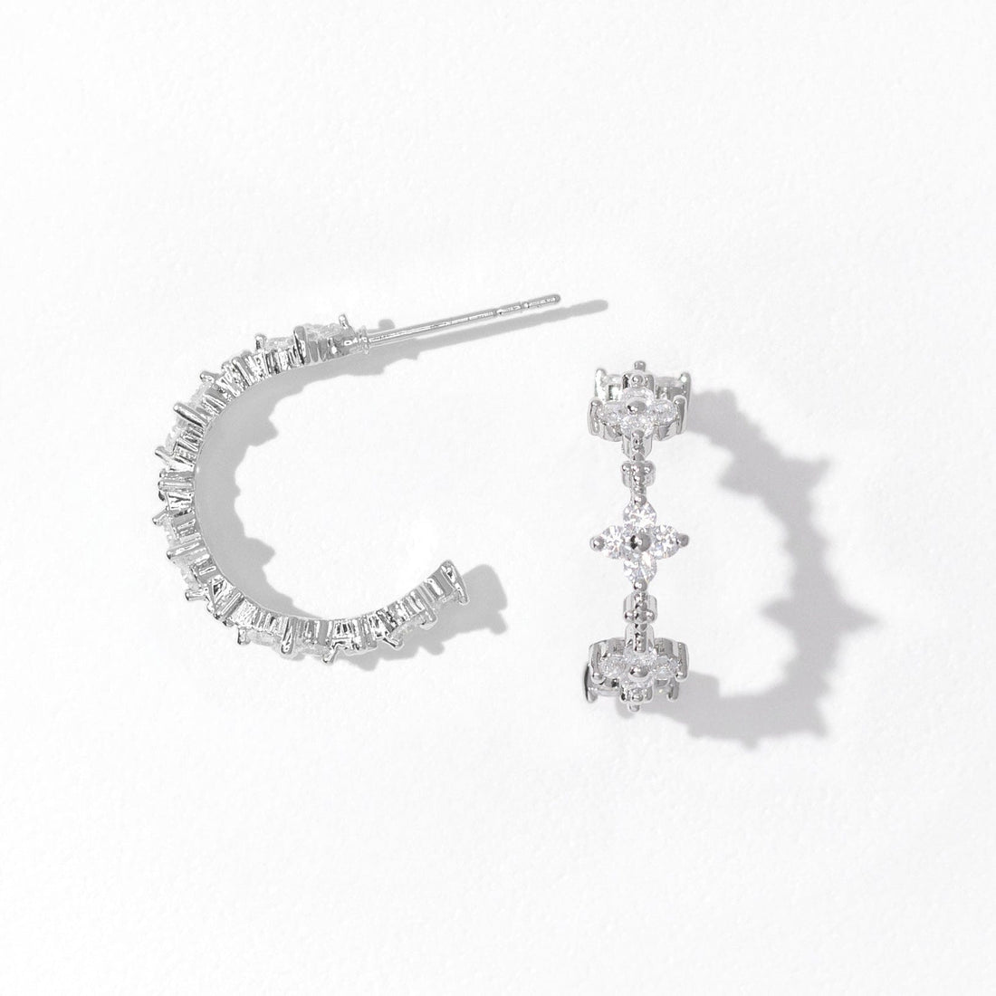 Orkid Hoops | Silver