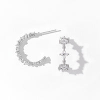 Orkid Hoops | Silver