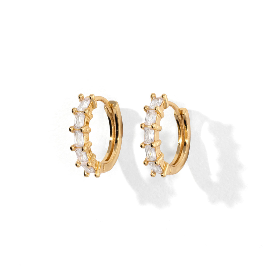 Esan Hoops | Clear Gold