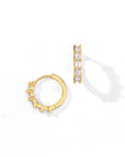Esan Hoops | Clear Gold