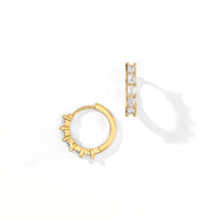 Esan Hoops | Clear Gold