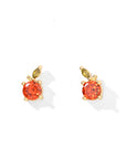 Mandarin Studs | Gold