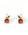 Mandarin Studs | Gold