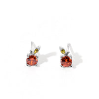Mandarin Studs | Silver