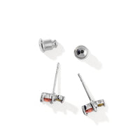 Mandarin Studs | Silver