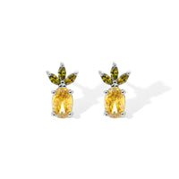 Lady Luck Pineapple Studs | Silver
