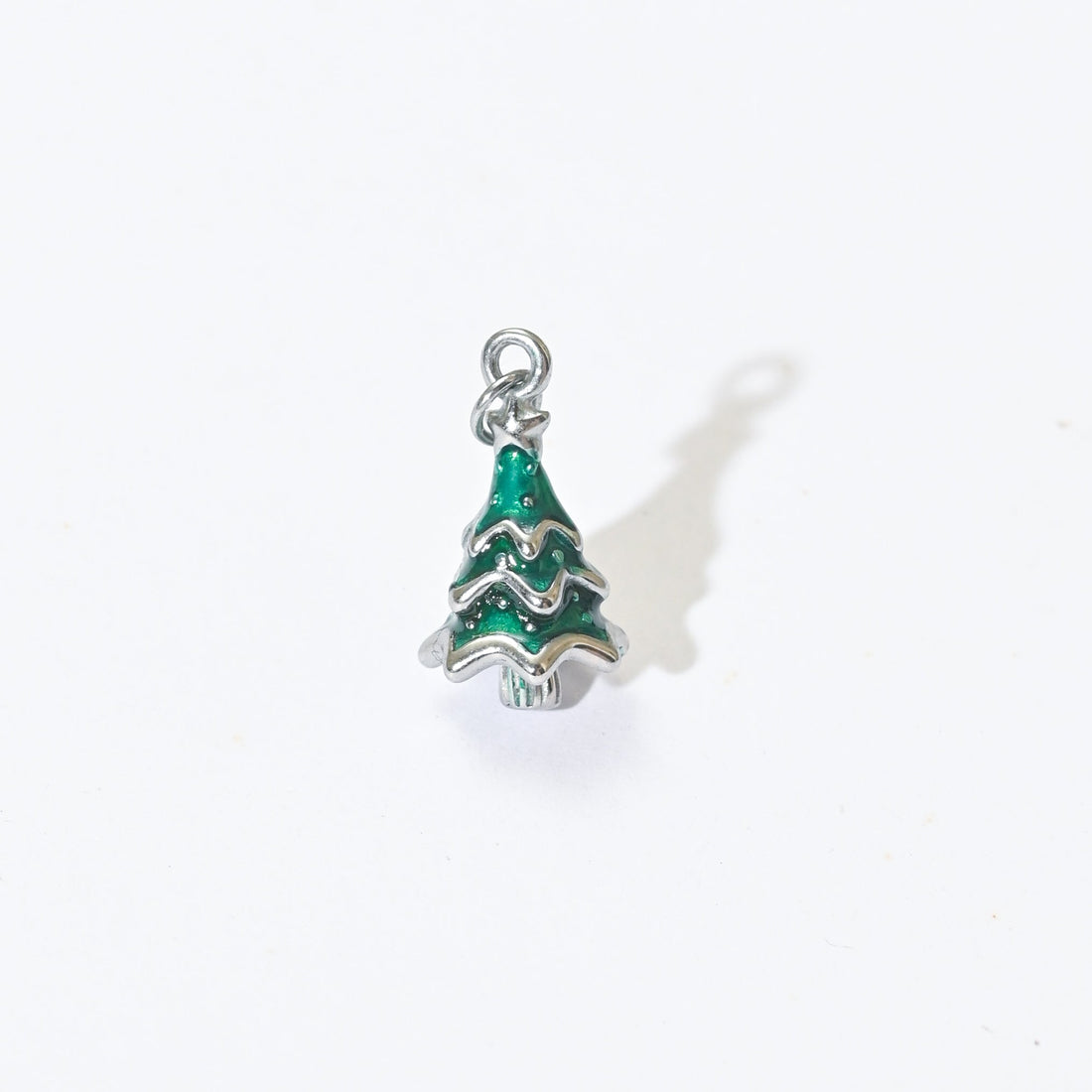 O Christmas Tree Charm | Silver