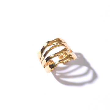 Joan Hammered Ring | Gold