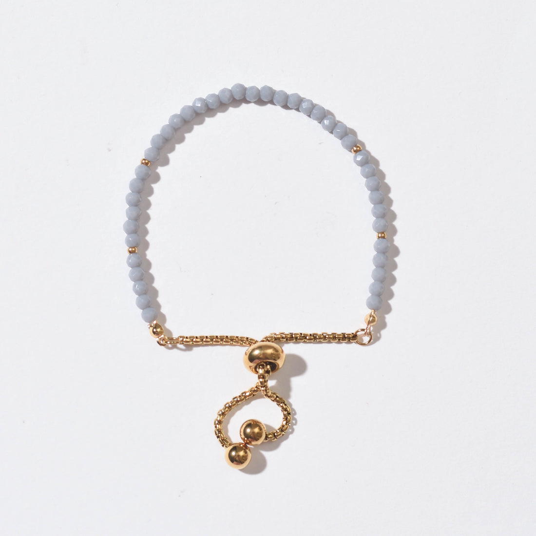 Cammy Beaded Bracelet | Gray