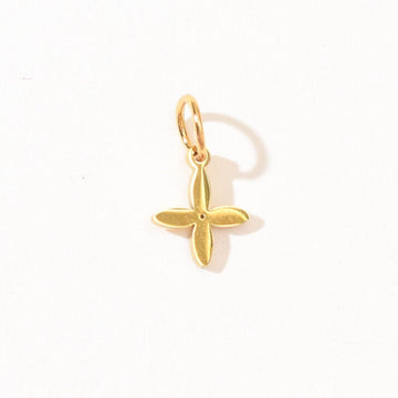 Spring Flower Charm | Gold