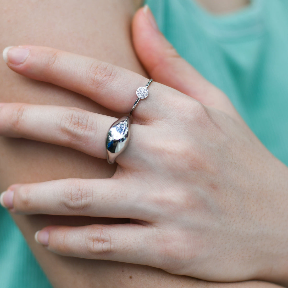 Evie Ring | Silver