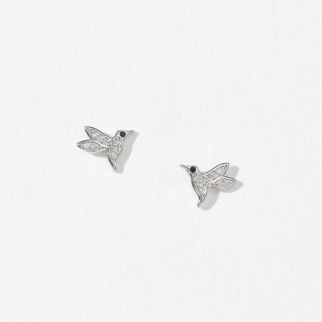Hummingbird Stud | Silver