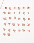 Love Letter Necklace Rose Gold