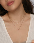 Love Letter Necklace Rose Gold