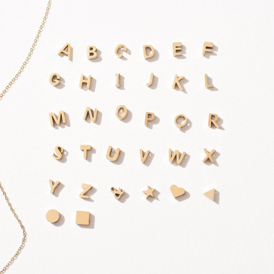 Love Letter Necklace Gold