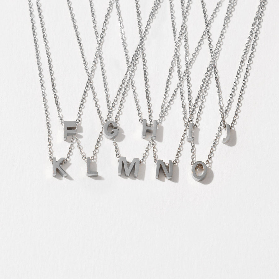 Love Letter Necklace Silver