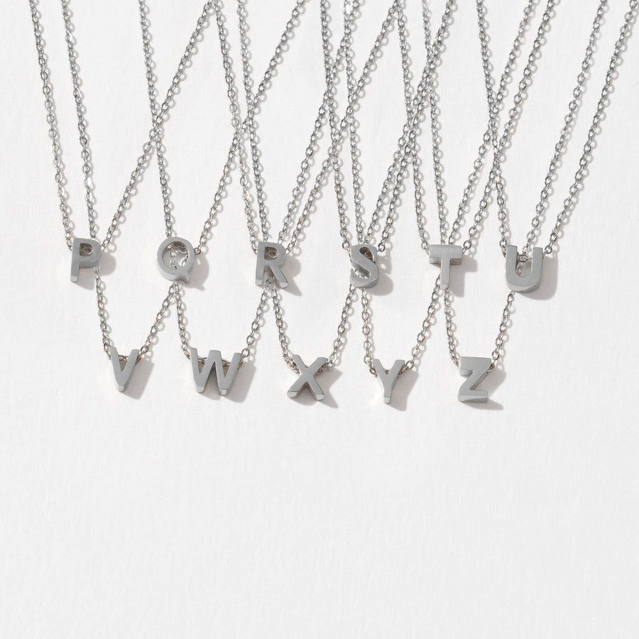 Love Letter Necklace Silver