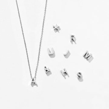 Love Letter Necklace Silver