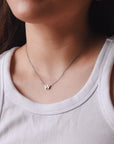 Love Letter Necklace Silver