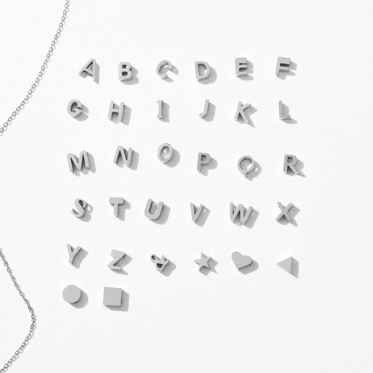 Love Letter Necklace Silver