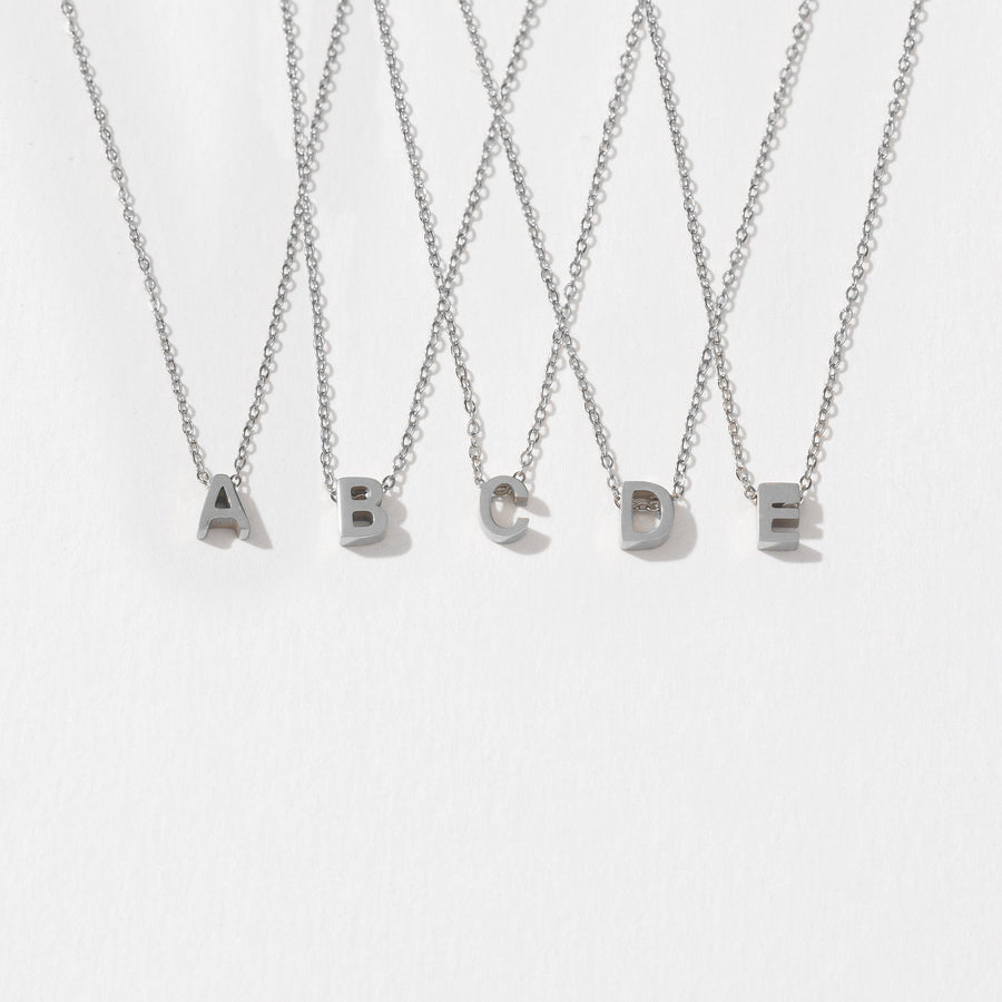 Love Letter Necklace Silver