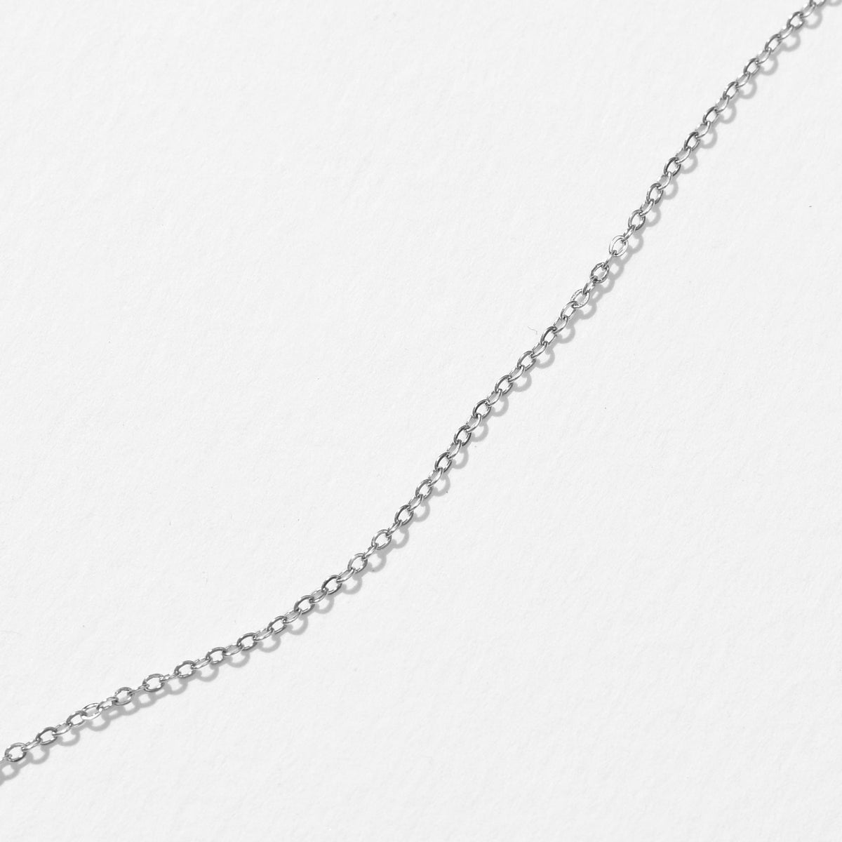 Love Letter Necklace Silver