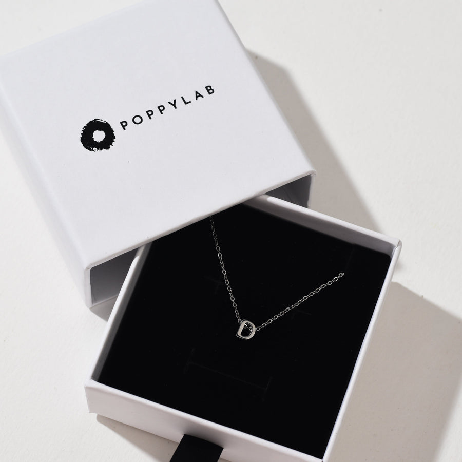 Love Letter Necklace Silver