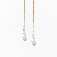 Sarin Open Pearl Necklace